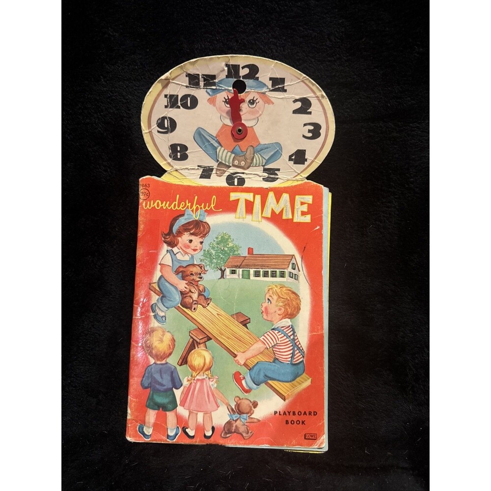 Vintage Wonderful Time Playboard Book 1964 James & Jonathan Inc.